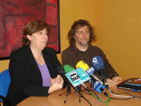  La concejala Pepa Font y Jaime Higueras 