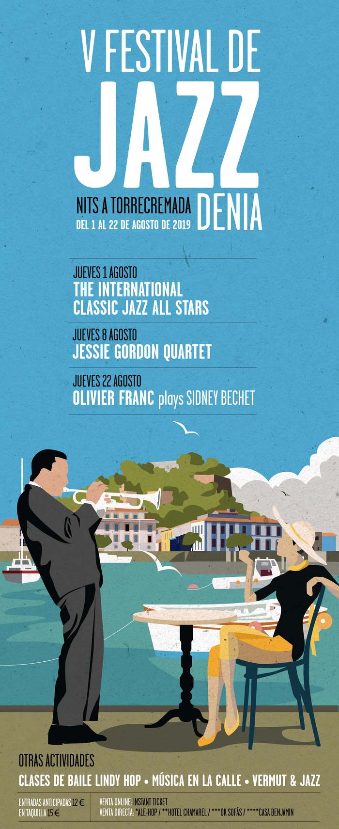   
El Festival de Jazz de Dénia reafirma su apuesta por un estilo clásico y popular 