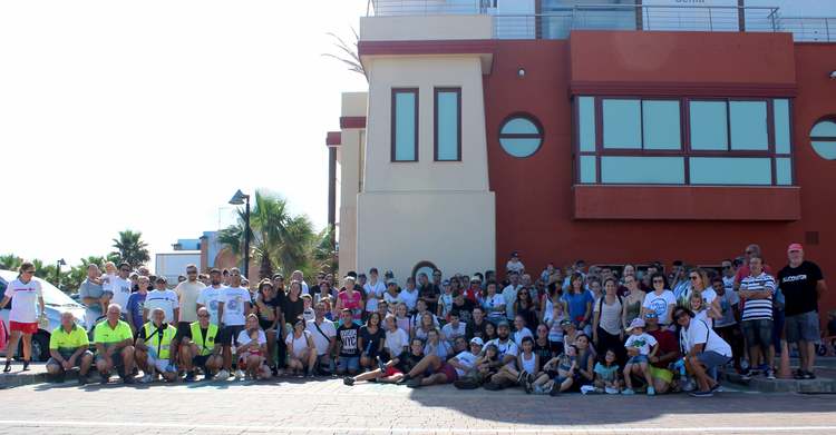 Els participants de la jornada de neteja de la costa ‘Per una mar neta’ arrepleguen 661 quil...