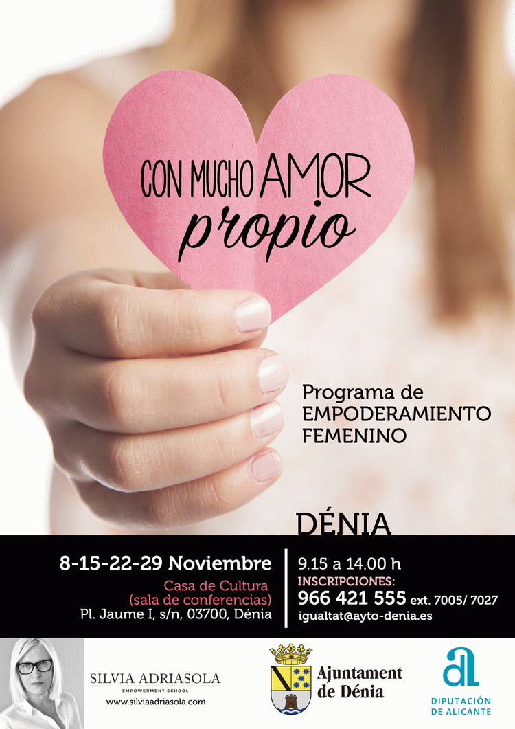  

La Concejalía de Igualdad organiza un taller gratuito de empoderamiento femenino