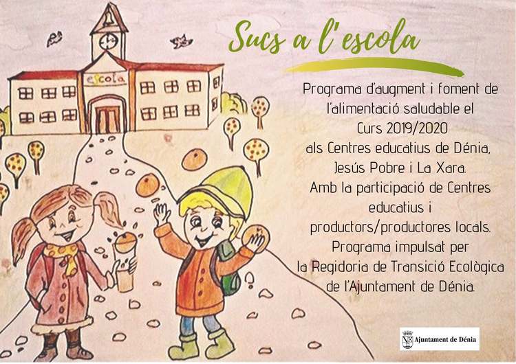  
Dénia promou el consum de taronges de productors locals a les escoles