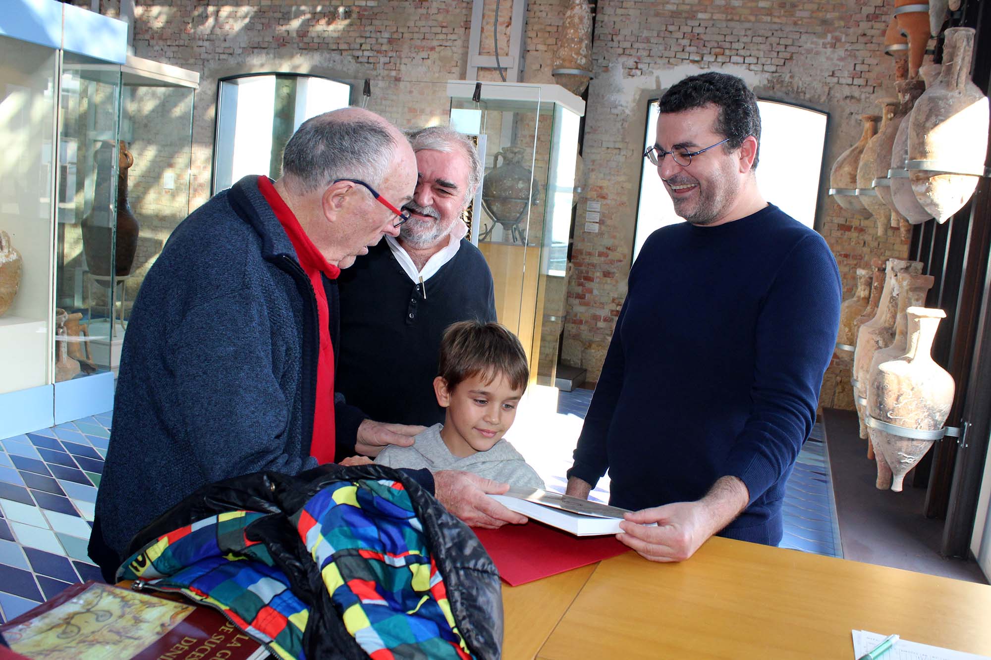 El Museo del Mar de Dénia recibe al visitante número 100.000 transcurridos seis meses desde ...