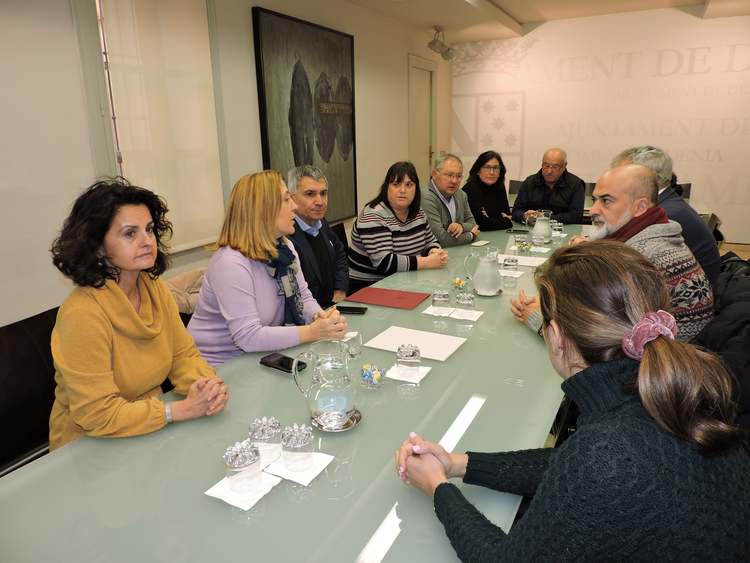  
El delegat del Govern en funcions visita les zones afectades pel temporal a Dénia