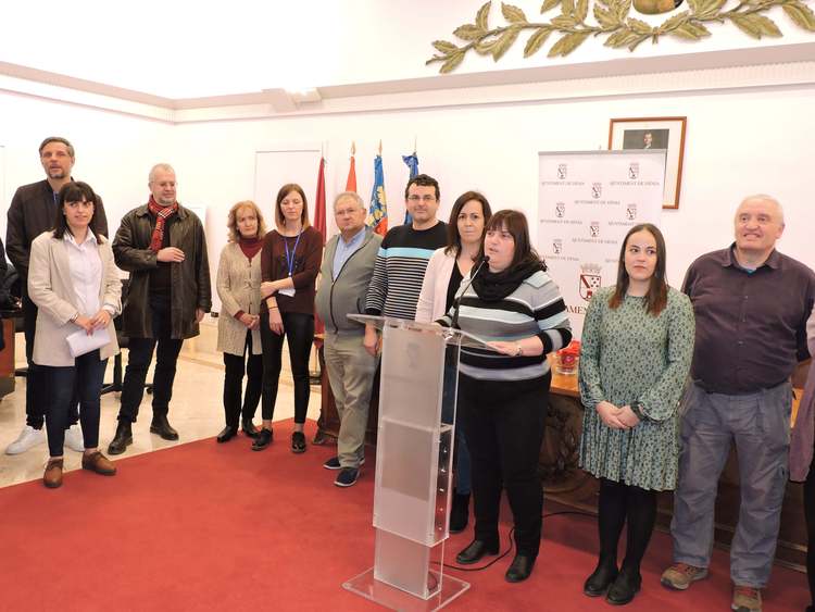 Recepció als socis europeus del col·legi Paidos en  el projecte Erasmus+ Lost in Space