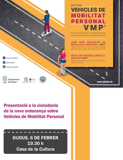 L’Ajuntament de Dénia llança una campanya informativa sobre els vehicles de mobilitat person...