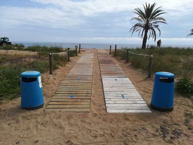  Turisme CV concede ocho banderas Qualitur a las playas de Dénia 