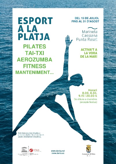 
El programa d’activitats esportives gratuïtes a la platja comença el 15 de juliol