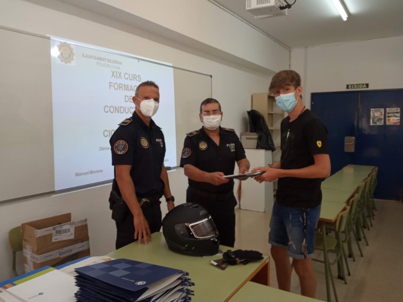 El XIX Curs de formació de conductors de ciclomotor comença hui amb 35 joves inscrits