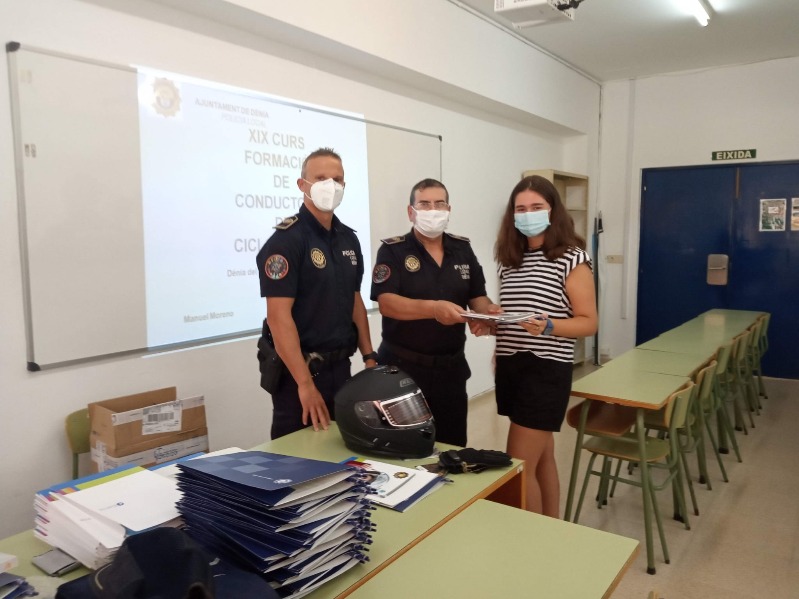 El XIX Curs de formació de conductors de ciclomotor comença hui amb 35 joves inscrits