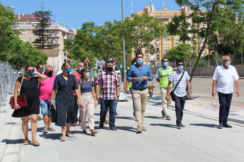 El diputat provincial d'Infraestructures visita Dénia per a conéixer els projectes amb q...