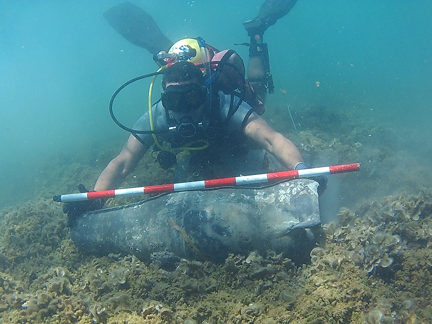 Troballa d'una àmfora preromana a les Marines