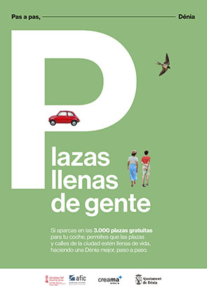  El Ayuntamiento de Dénia lanza una campaña para reforzar la difusión del acuerdo entre comerciantes y parkings para premiar a la clientela con horas gratis de aparcamiento 