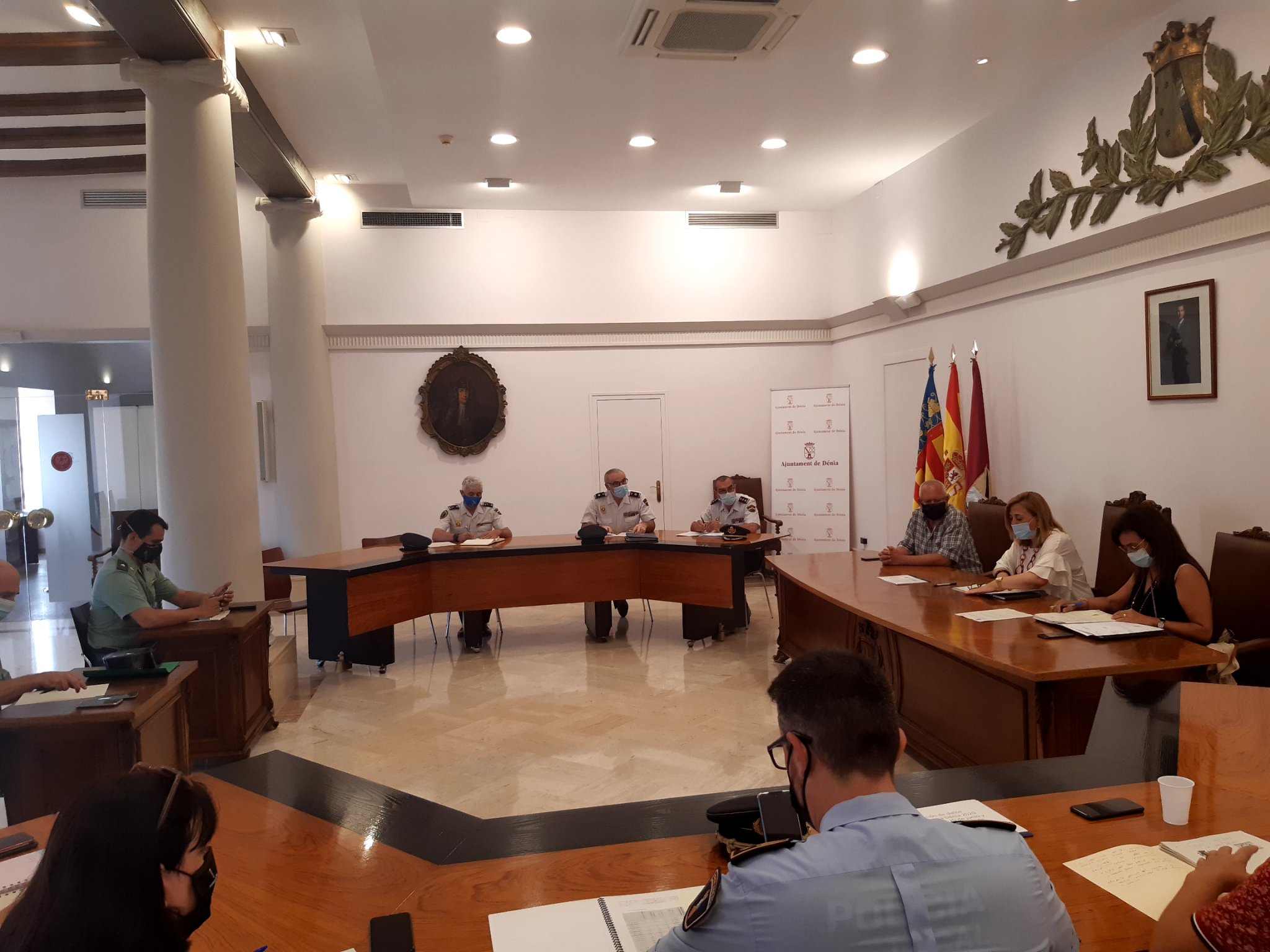 Reunión de la Junta Local de Seguridad de Dénia