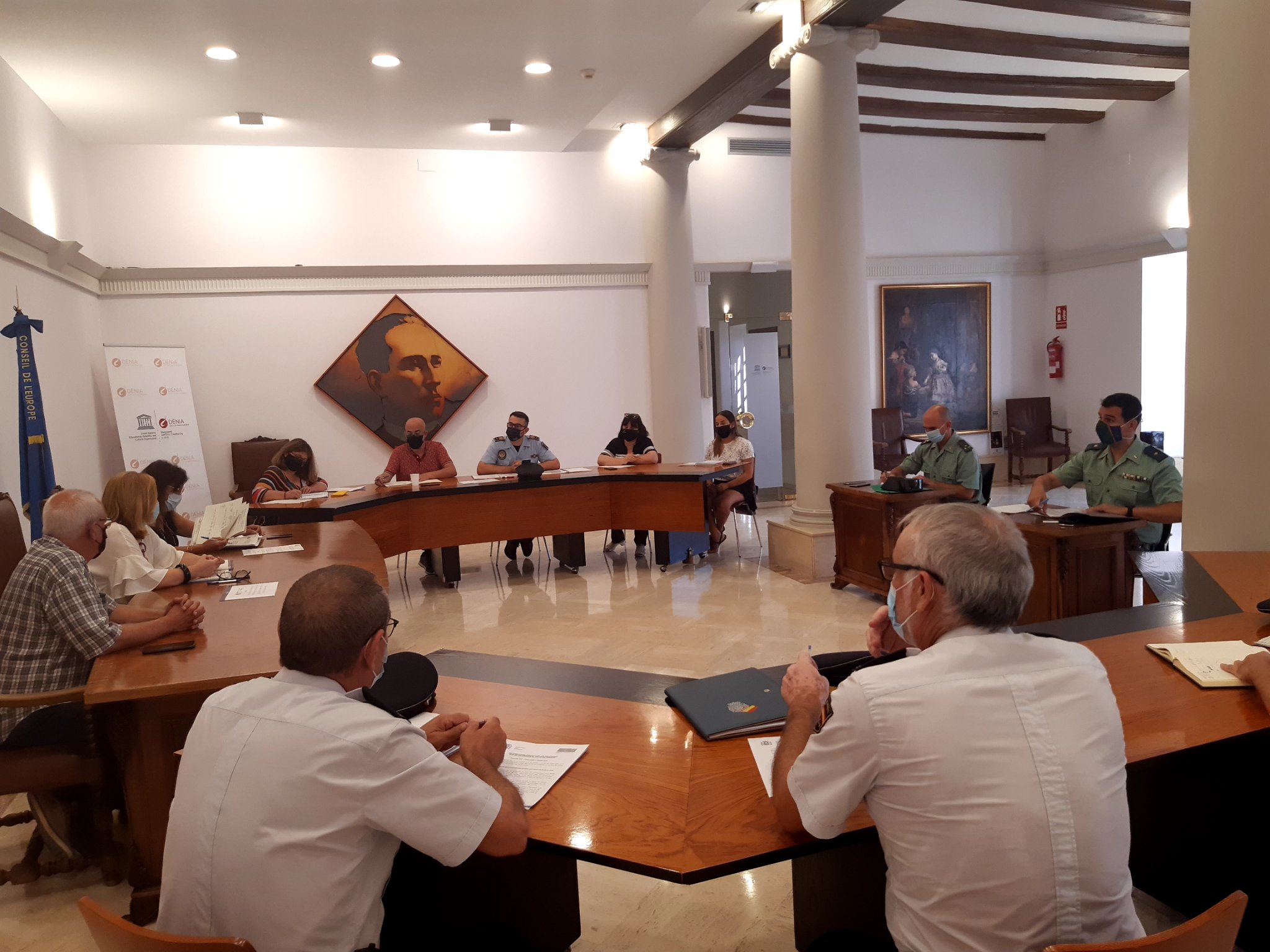 Reunión de la Junta Local de Seguridad de Dénia