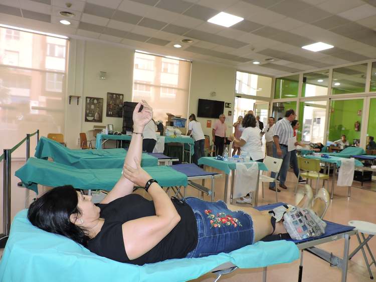 Dades de la jornada solidària de donació de sang en el Centre Social