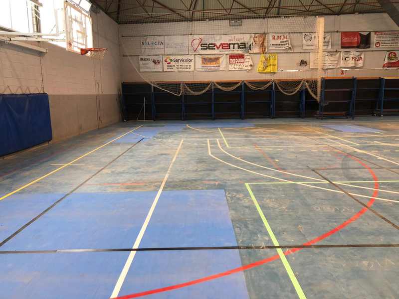 Finalizadas las obras de reparación del pabellón polideportivo