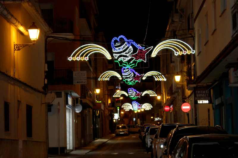 El Ajuntament de Dénia amplía la iluminación navideña a diecinueve puntos más de la ciudad