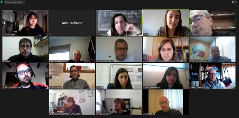 Reunió de coordinació amb el personal directiu dels centres educatius de Dénia