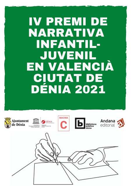  El Ajuntament de Dénia convoca el IV Premio de narrativa infantil-juvenil en valenciano 