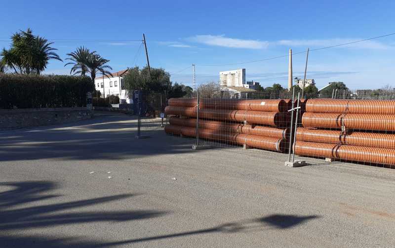 Aguas de Dénia inverteix 115.000 euros en l'ampliació de la xarxa municipal de sanejament