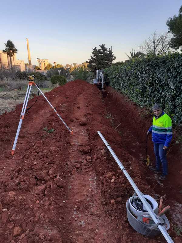 Aguas de Dénia inverteix 115.000 euros en l'ampliació de la xarxa municipal de sanejament