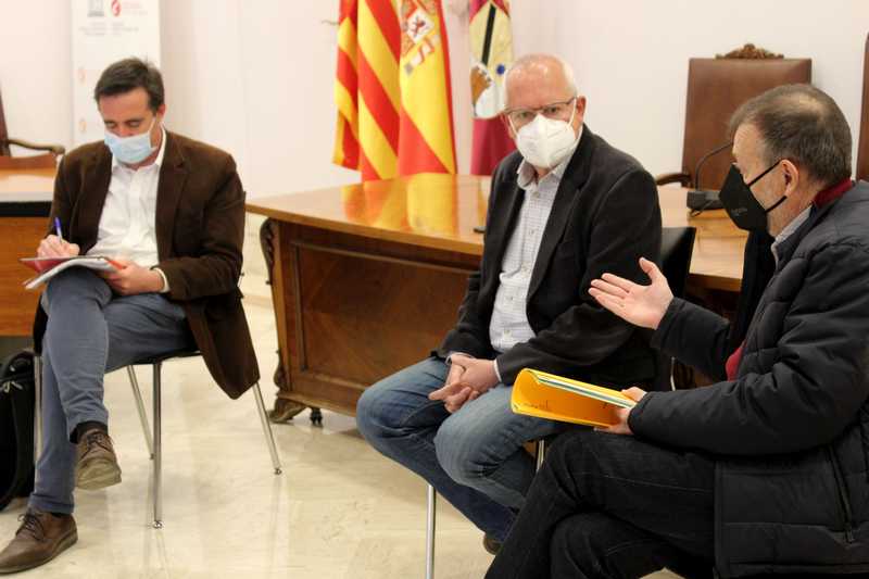 Reunión de coordinación del proyecto del Centro Integrado Público de Formación Profesional “...