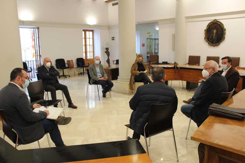Reunión de coordinación del proyecto del Centro Integrado Público de Formación Profesional “...