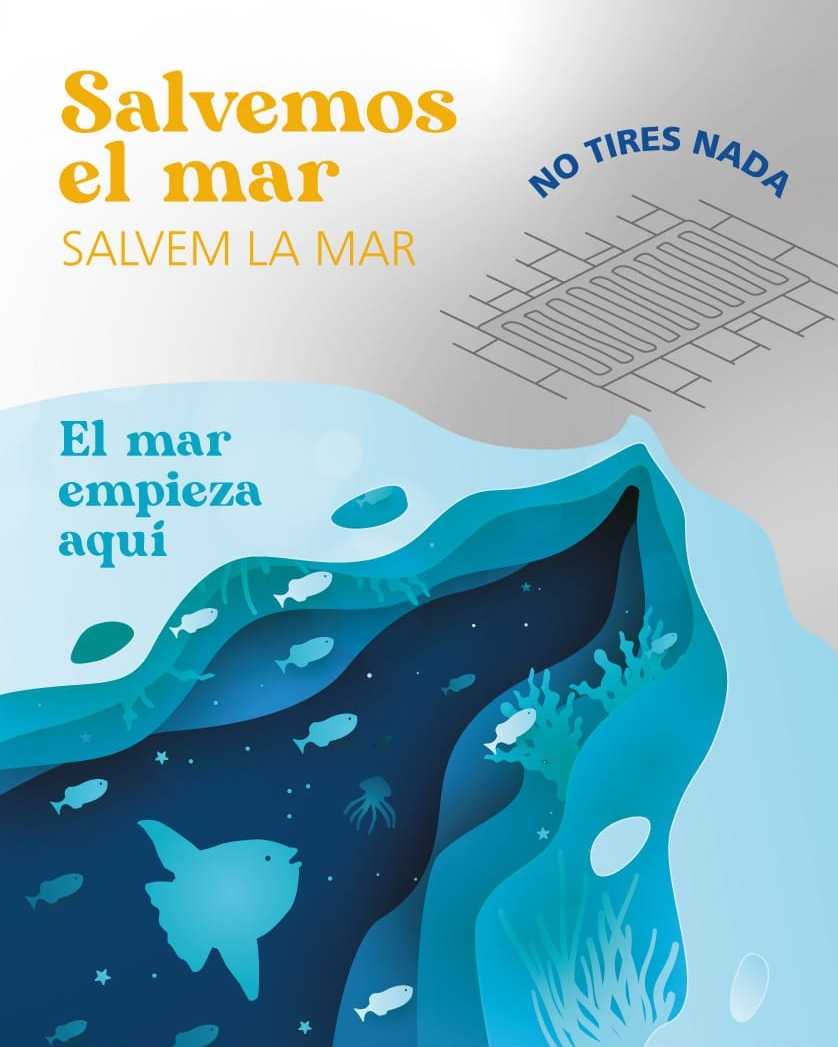 Dénia se adhiere a la campaña comarcal “El mar empieza aquí” para evitar los vertidos de res...