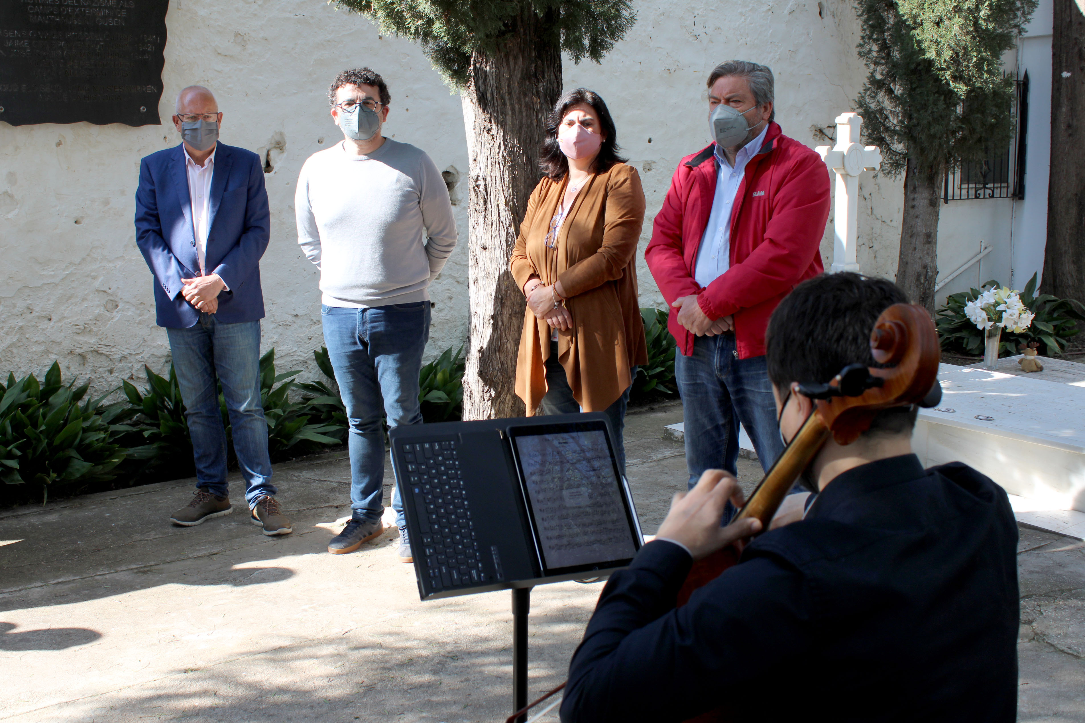  Dénia homenajea a los españoles deportados y muertos en los campos de concentración del nazismo 