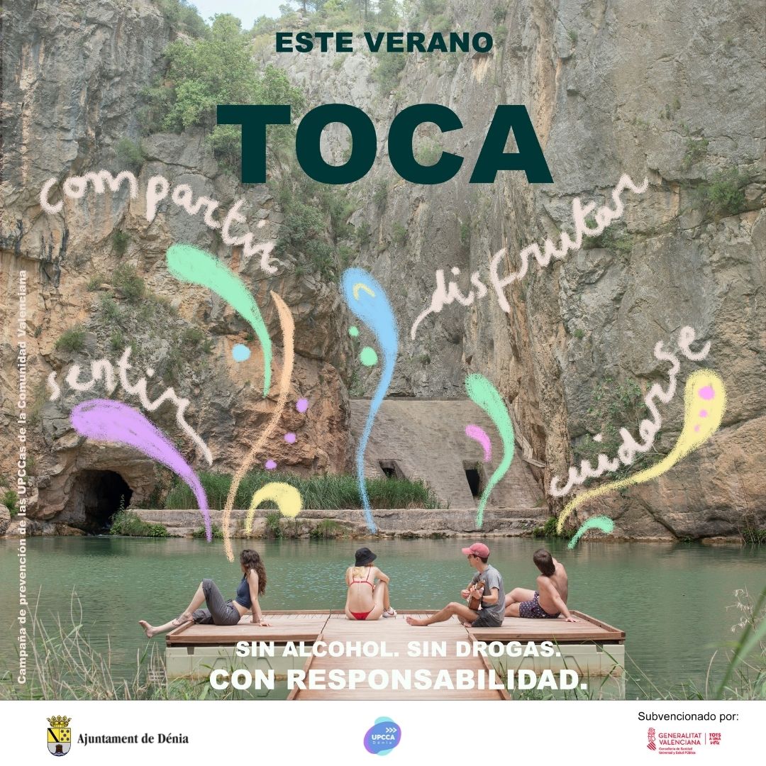 La UPCCA de Dénia es suma a la campanya de prevenció "Aquest estiu, toca"