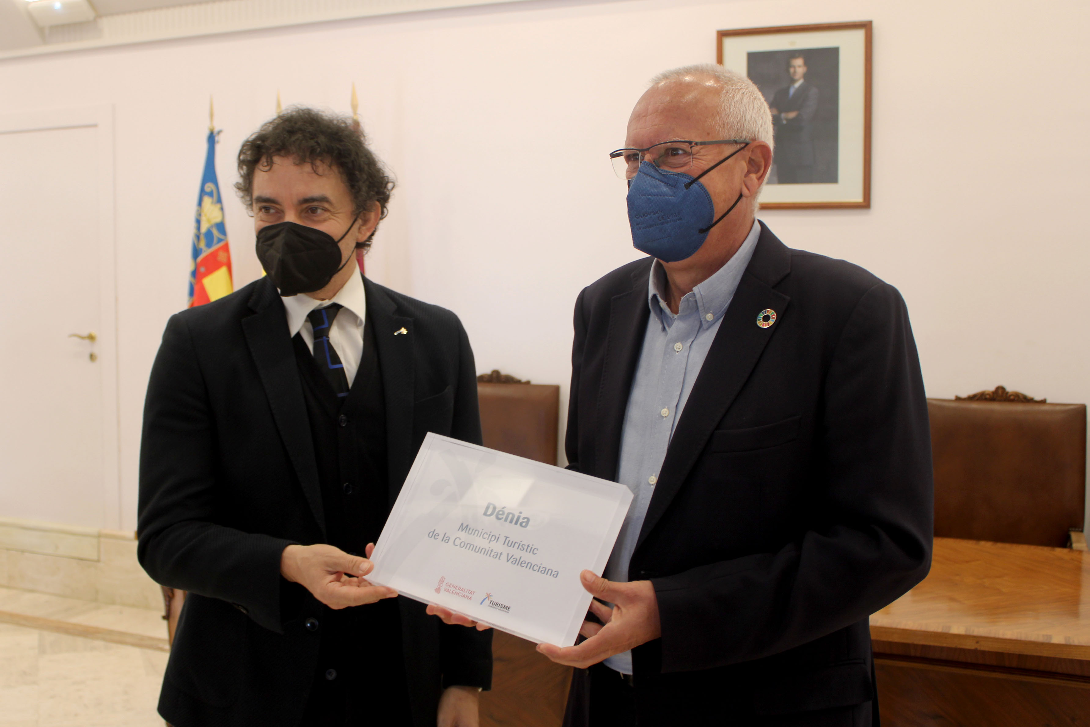  Entrega a Dénia del reconocimiento como Municipio Turístico de la Comunitat Valenciana 