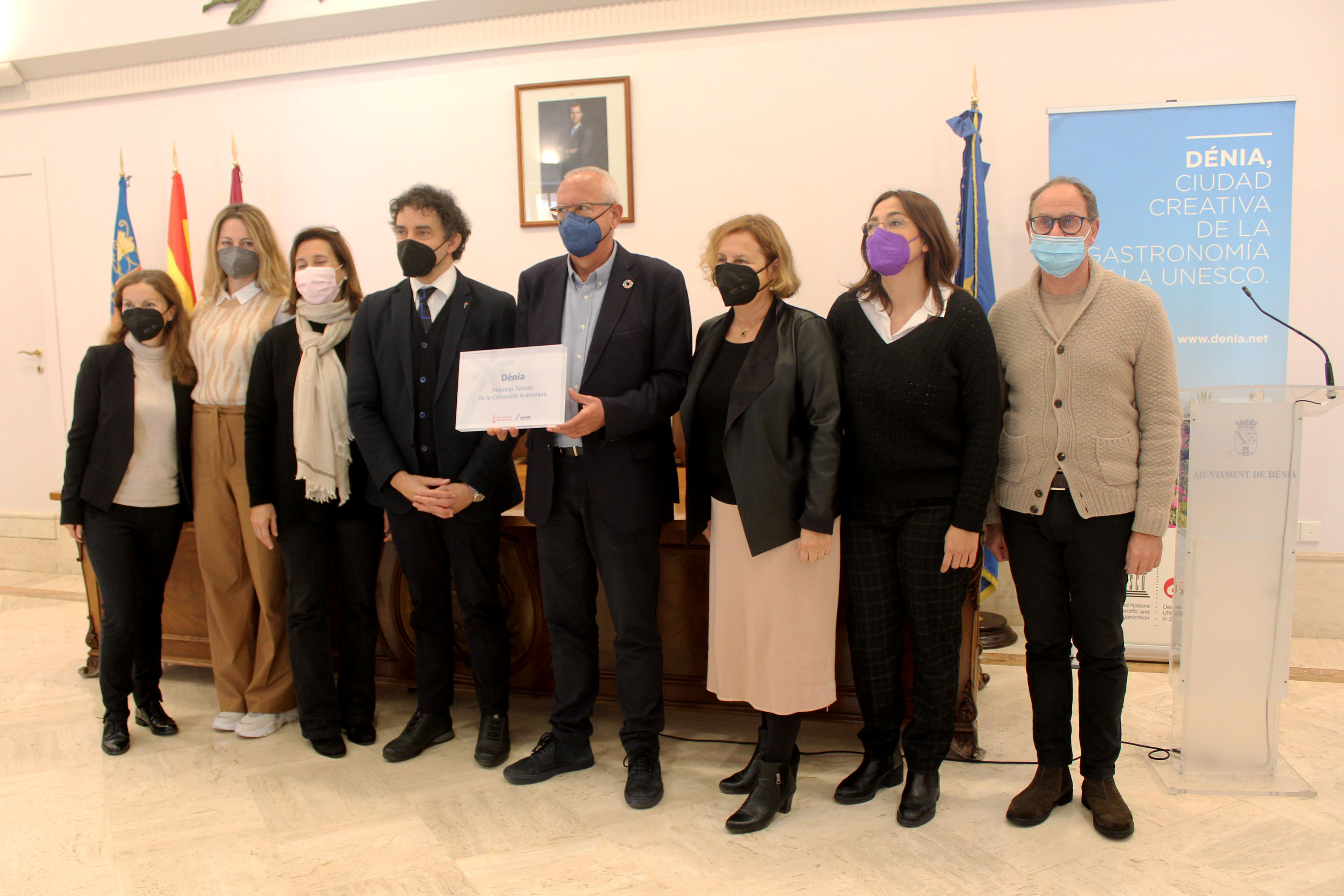  Entrega a Dénia del reconocimiento como Municipio Turístico de la Comunitat Valenciana 