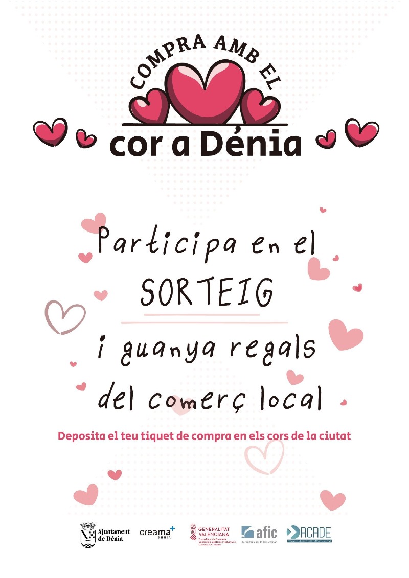 Por San Valentín, compra con el corazón en Dénia