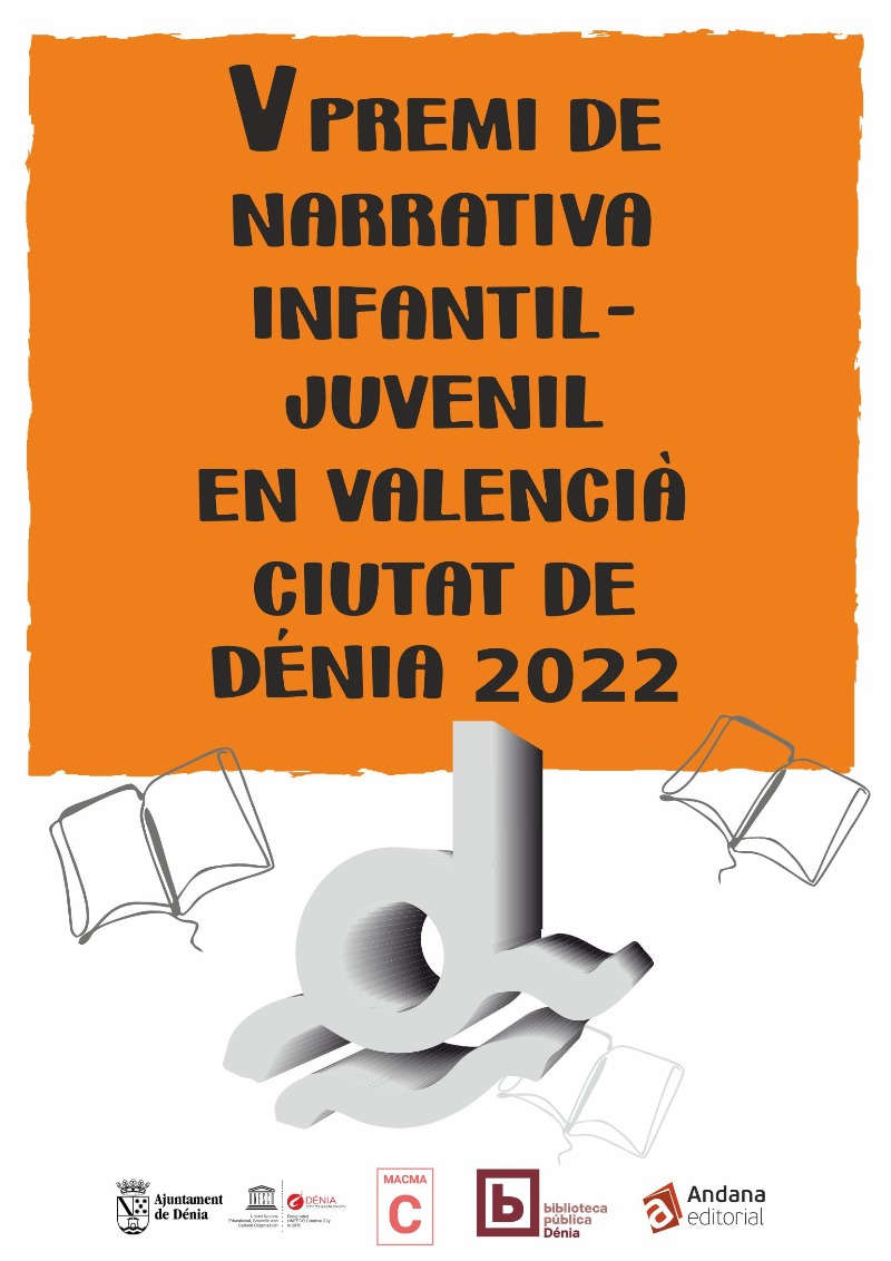 Convocado el V Premio de narrativa infantil-juvenil en valenciano Ciutat de Dénia