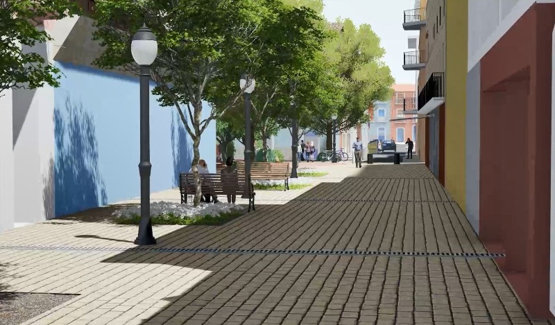 
Presentació del projecte de reurbanització de la glorieta del País Valencià i el seu entor...