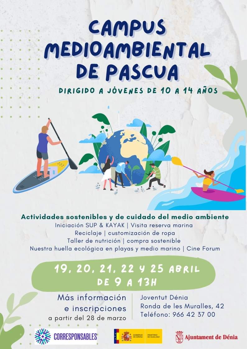 El Ajuntament de Dénia oferta tres campus de Pascua para facilitar la conciliación a las fam...