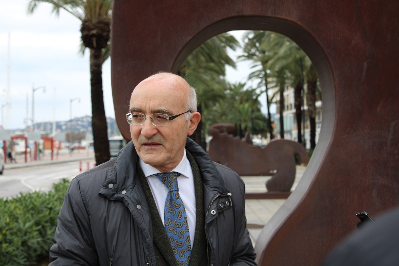 Esculturas monumentales de Juan Méjica en la explanada Cervantes