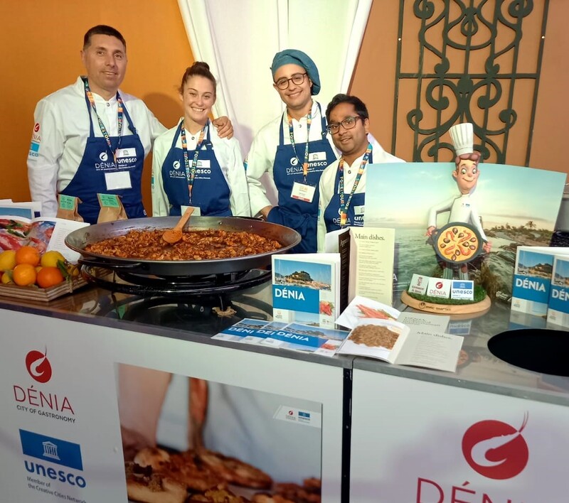 Dénia asume la imagen de la gastronomía española en la Feria de Tours (Francia)