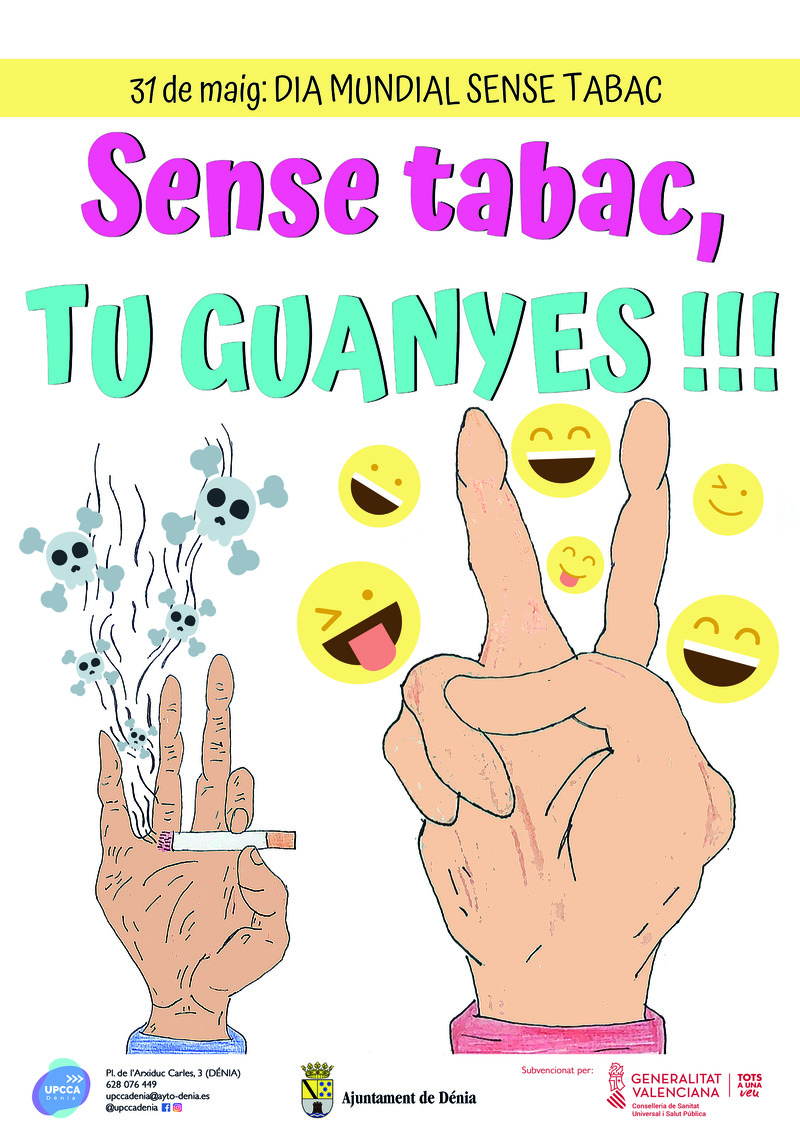 31 de maig: Dia Mundial sense tabac