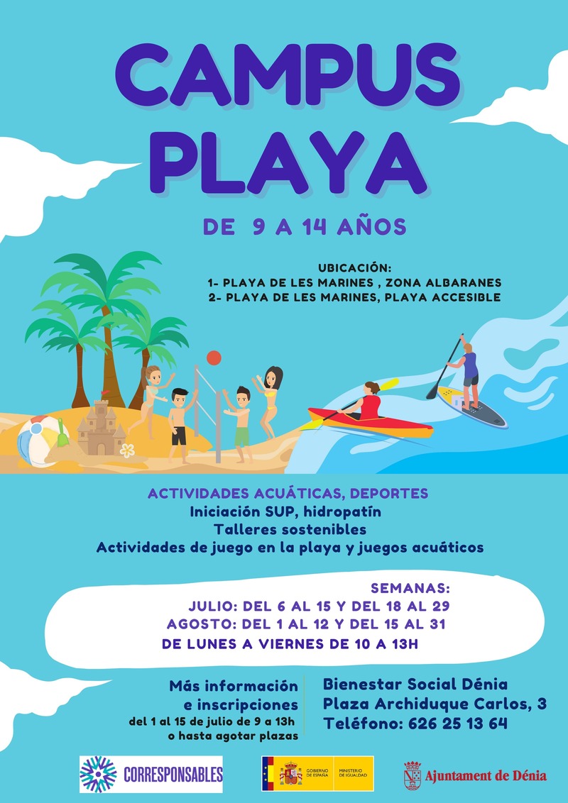 ???????Bienestar Social organiza un programa estival de actividades de ocio para chicos y ch...