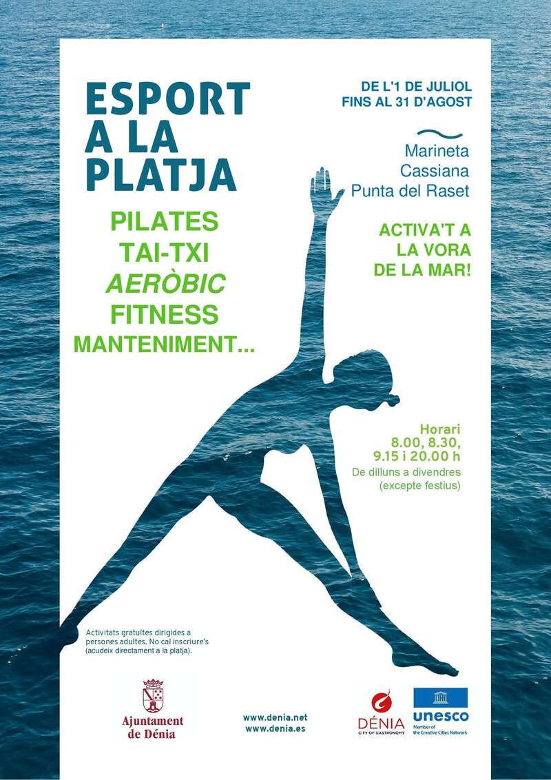  Nueva edición de ‘Deporte en la playa’ 