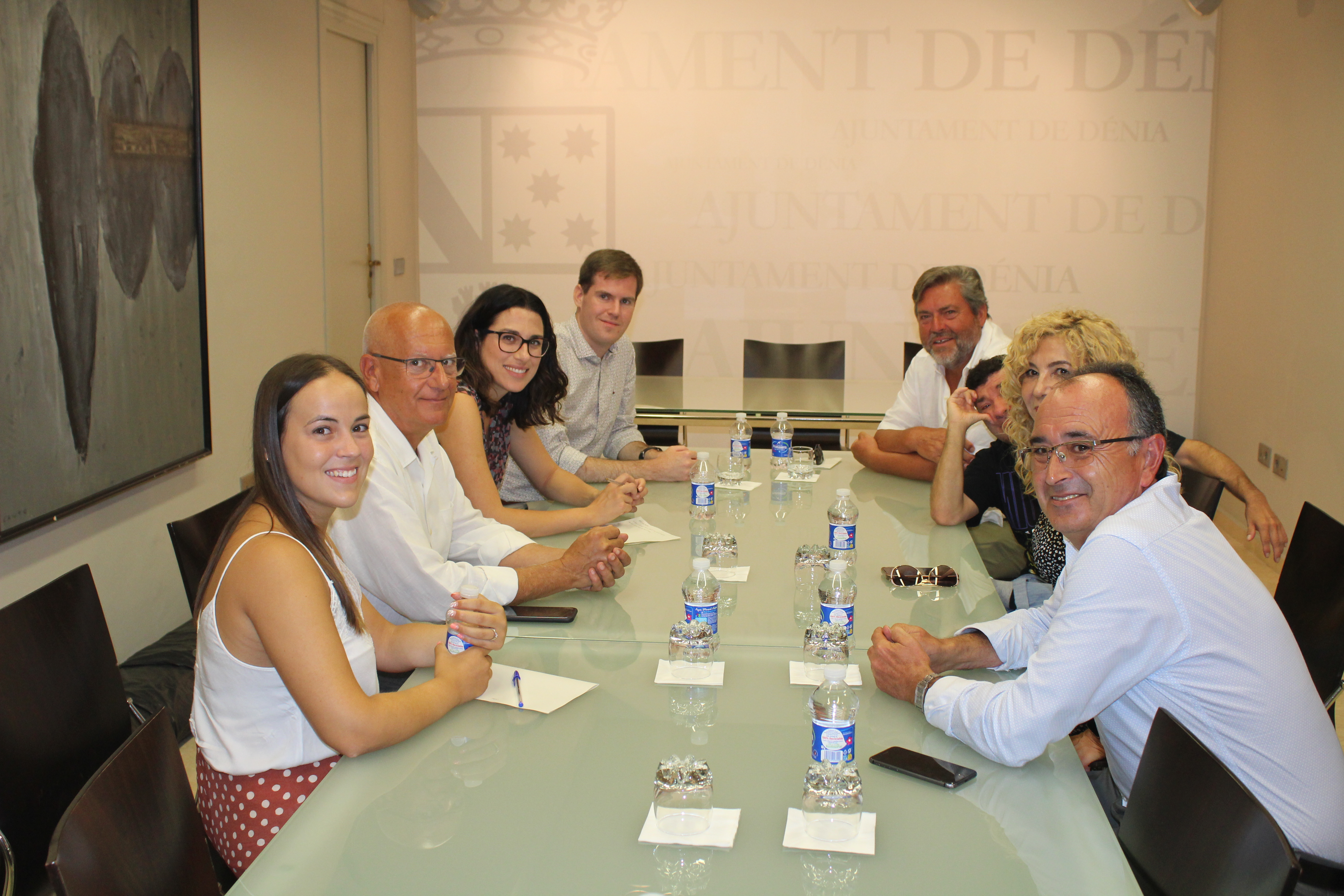  Visita de la vicepresidenta de la Generalitat, Aitana Mas, a Dénia 