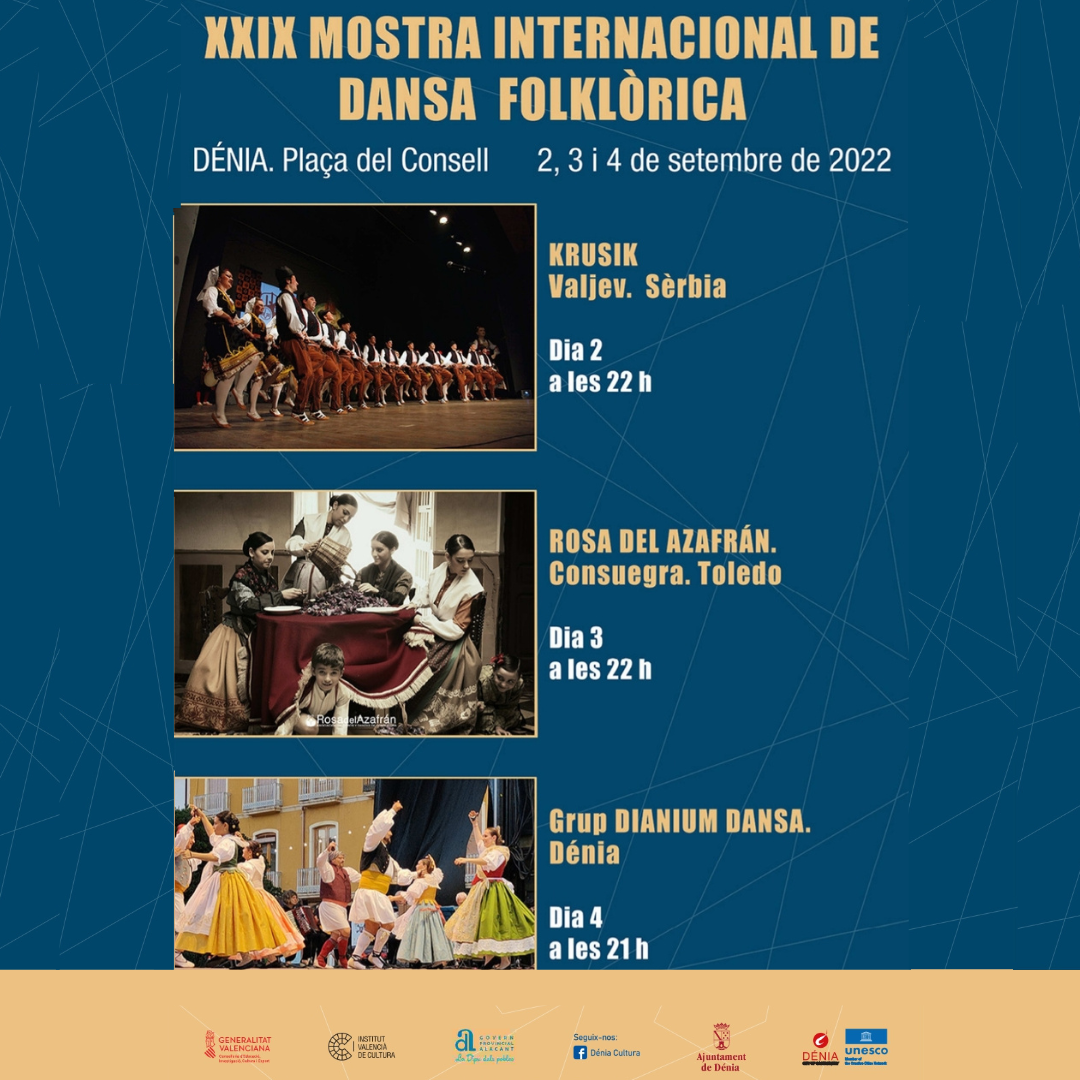 La Mostra Internacional de Dansa Folklòrica regresa tras dos años de parada obligada por la ...