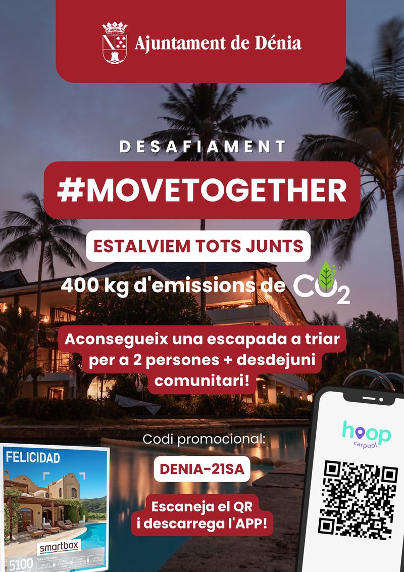 cartel del desafío #MoveTogether