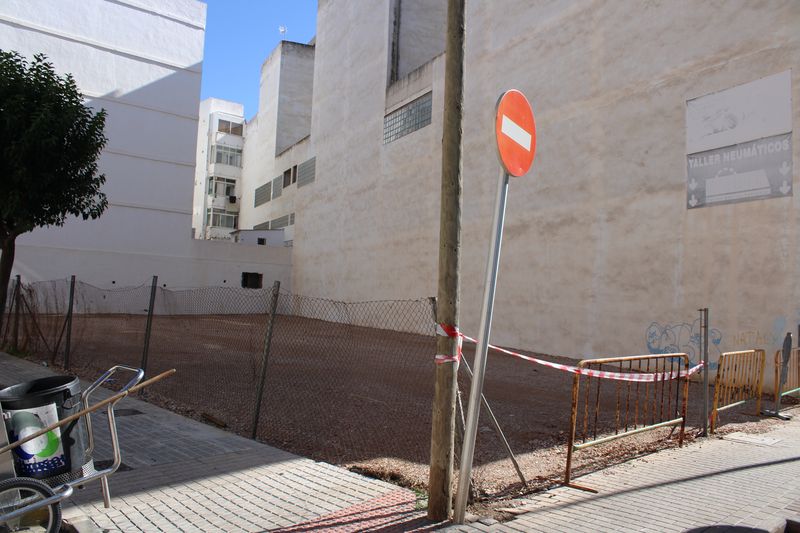Parking de la calle Francisca Moreno