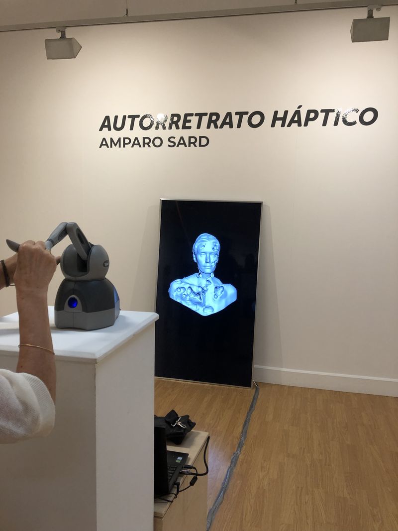 
L'art hàptic d'Amparo Sard s'instal·la en el Centre d'Art l'Estació de...