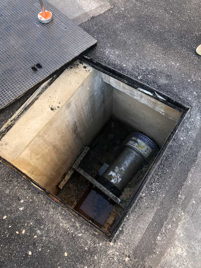 Los trabajos de mejora en la estación de bombeo de Rosaleda evitan la entrada de agua salada...