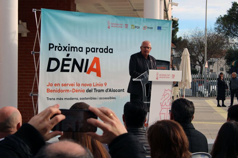 Dénia recupera la connexió amb tren amb Benidorm i Alacant