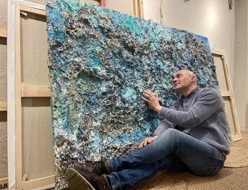  La exposición colectiva “El arte de la posidonia” empieza su itinerancia en Cambrils 