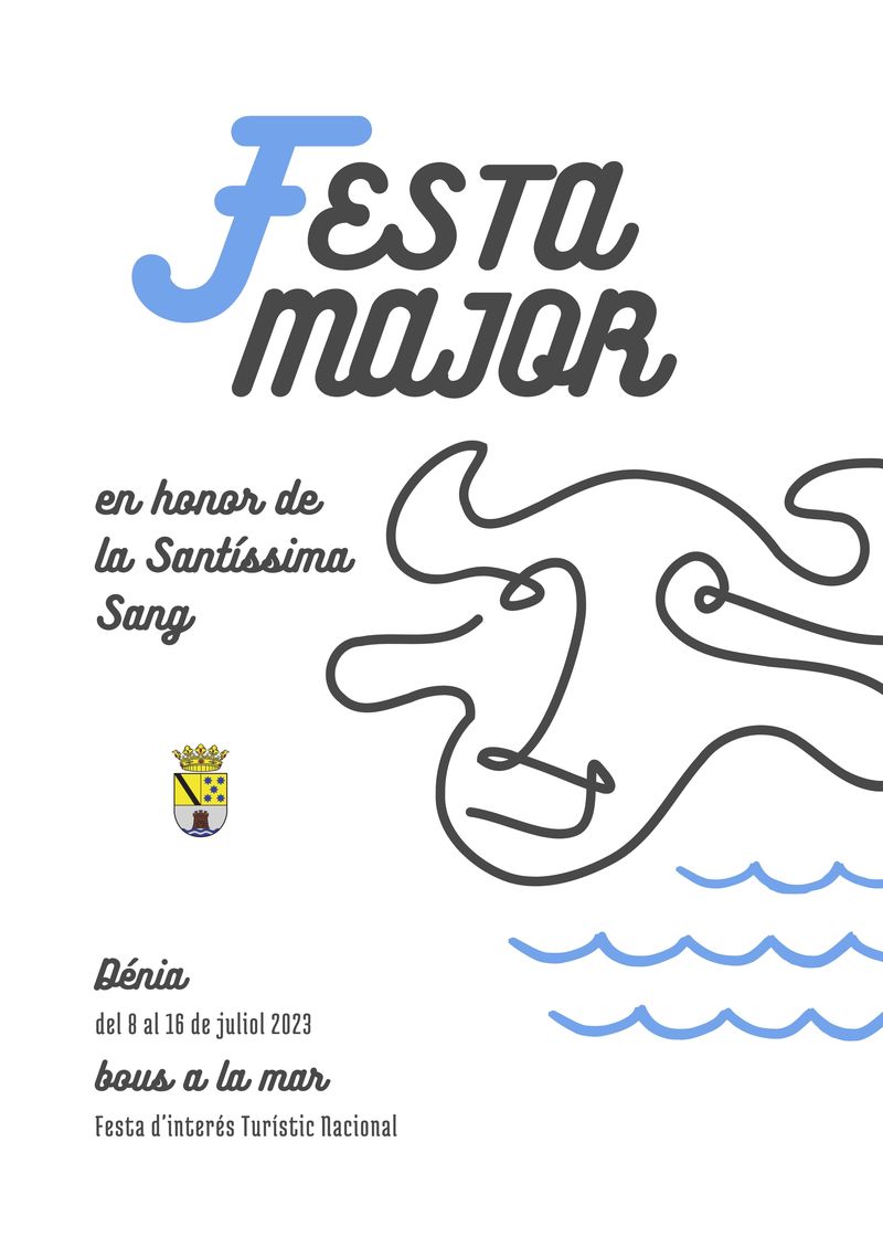 Laura Covisa gana el XLI concurso de carteles de Festa Major con ‘L'art de la mar’